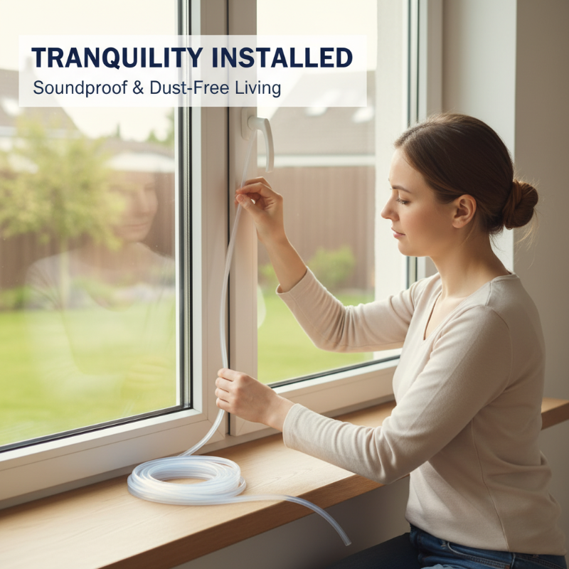 1M Sealing Strip for Soundproofing and Dust-Proofing