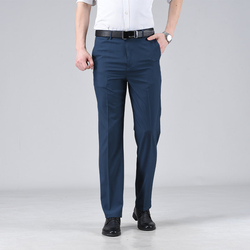 👖Men's High Waist Business Suit Trousers