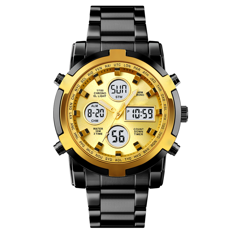 ⌚ 50% OFF NOW!💥 Men‘s Military Watch – Analog-Digital Display, Waterproof & Shock-Resistant 🛡️