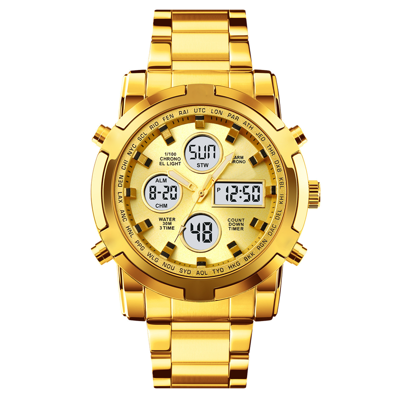 ⌚ 50% OFF NOW!💥 Men‘s Military Watch – Analog-Digital Display, Waterproof & Shock-Resistant 🛡️
