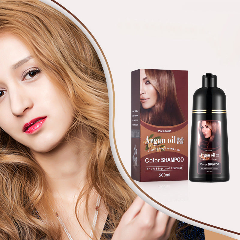 🔥Hot Sale🔥2-in-1 Long-Lasting Hair Dye & Shampoo