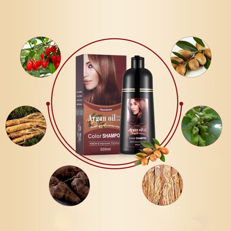 🔥Hot Sale🔥2-in-1 Long-Lasting Hair Dye & Shampoo