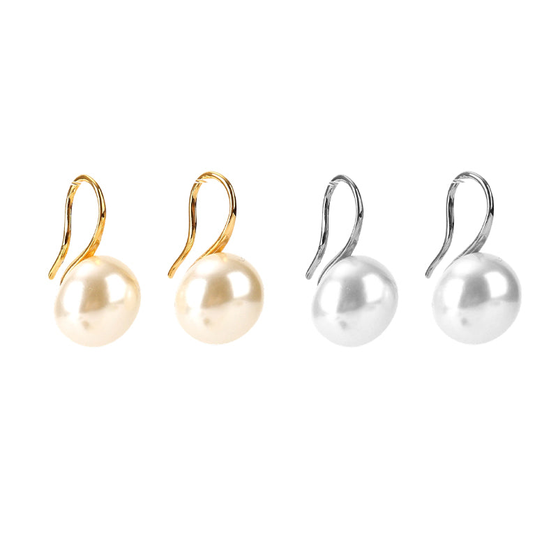 🔥Hot New Products🔥Elegant High-Heel Hook Faux Pearl Drop Earrings