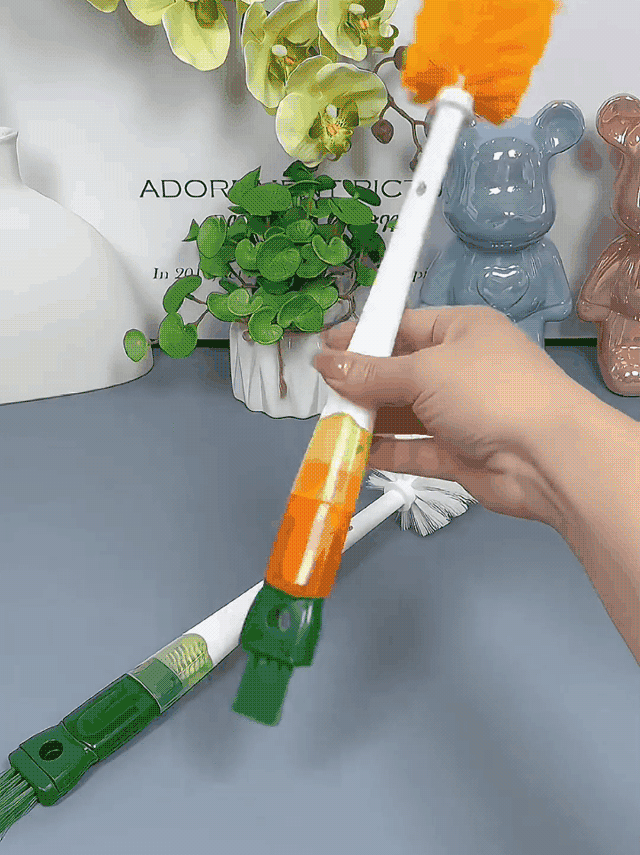 Multi-functional 5-in-1 Cup Brush