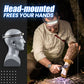 Go Hands-Free Instantly! Rechargeable Waterproof LED Headlamp