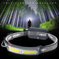 Go Hands-Free Instantly! Rechargeable Waterproof LED Headlamp