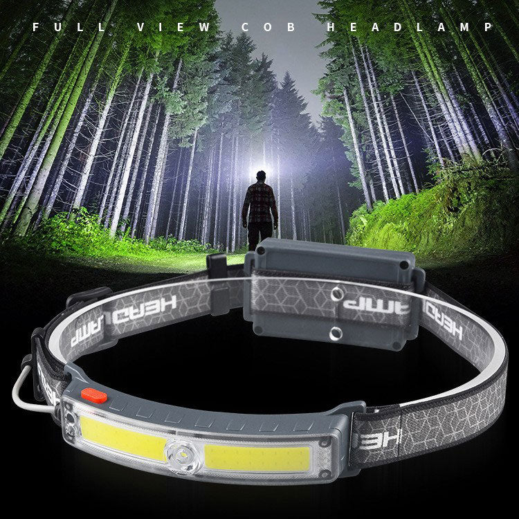 Go Hands-Free Instantly! Rechargeable Waterproof LED Headlamp