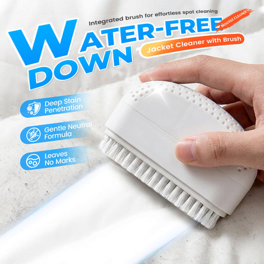 🎉Water-Free Down Jacket Cleaner with Brush