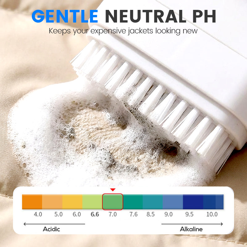 🎉Water-Free Down Jacket Cleaner with Brush