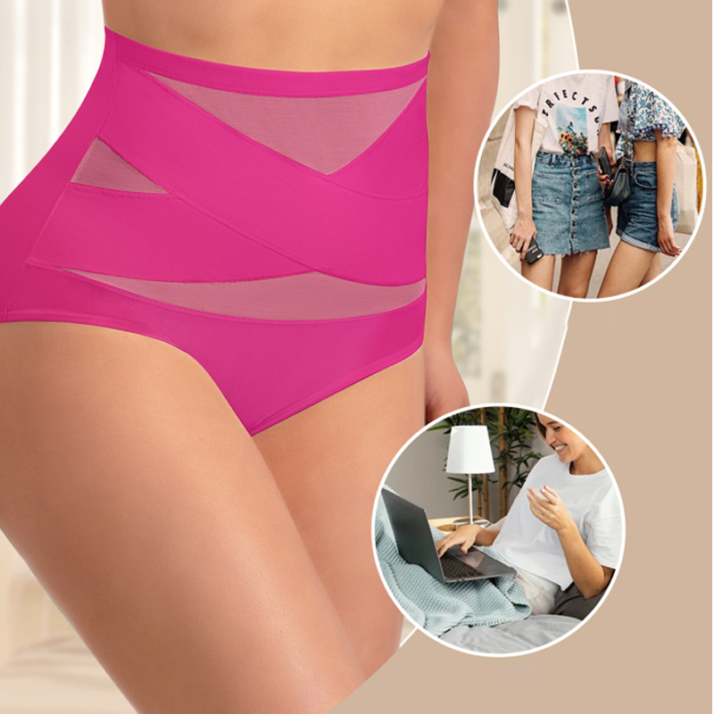 🔥Women's High-Waisted Tummy Control Underwear