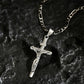 ⏰LAST DAY ✝️Gold-Tone Crucifix Pendant Necklace