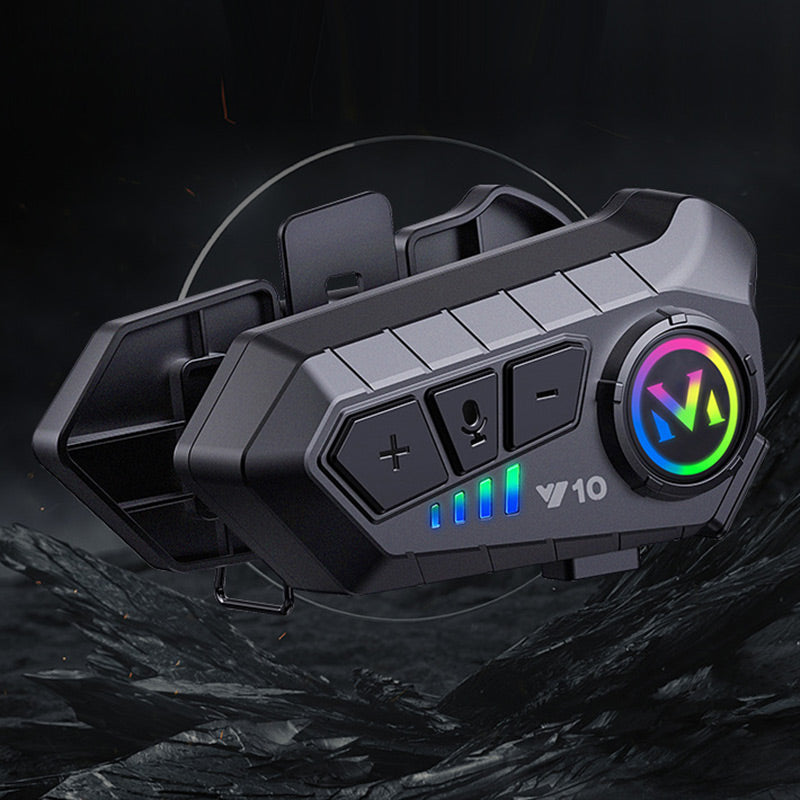 Ride Hands-Free Instantly! IPX6 Waterproof Helmet Bluetooth Speaker