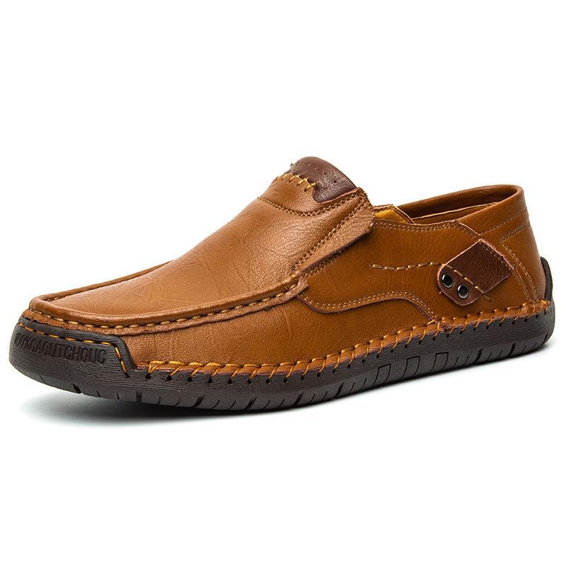 💎 50% OFF! 💎 Classic Men’s Slip-On Leather Shoes – Premium Calfskin, All-Day Comfort & Effortless Style