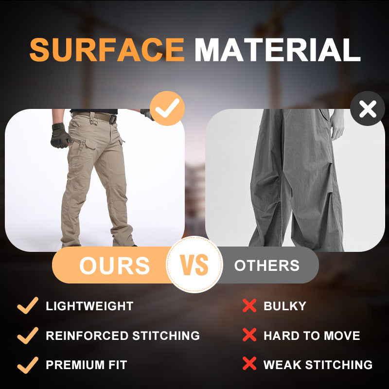 🔥👖 60% off! Multifunctional Stretch Tactical Pants – Zippered pockets, slim fit, and stretch fabric for total freedom of movement.