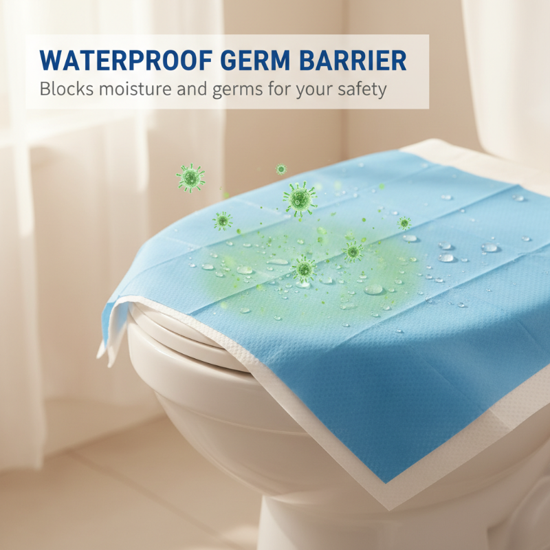 Sit Clean Instantly! Waterproof Disposable Toilet Seat Covers