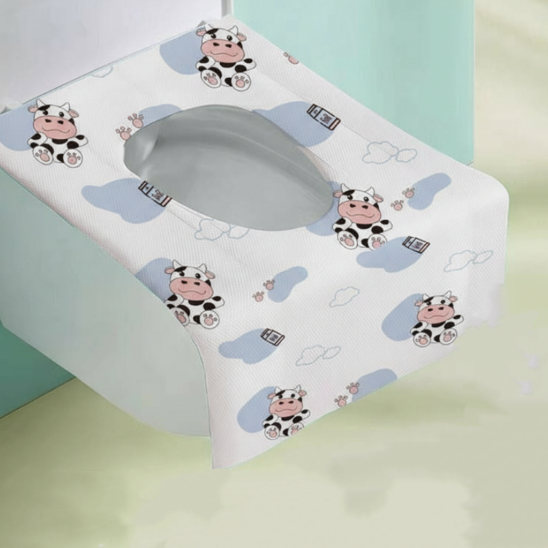 Sit Clean Instantly! Waterproof Disposable Toilet Seat Covers