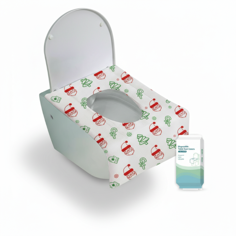 Sit Clean Instantly! Waterproof Disposable Toilet Seat Covers