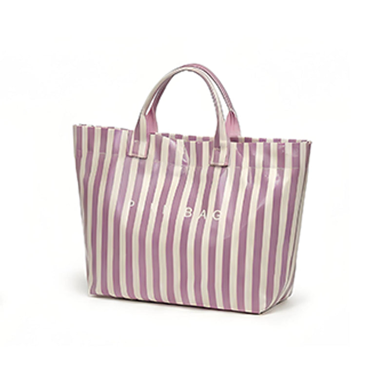 🔥Women's Fashion Striped Canvas Tote Bag