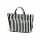 🔥Women's Fashion Striped Canvas Tote Bag