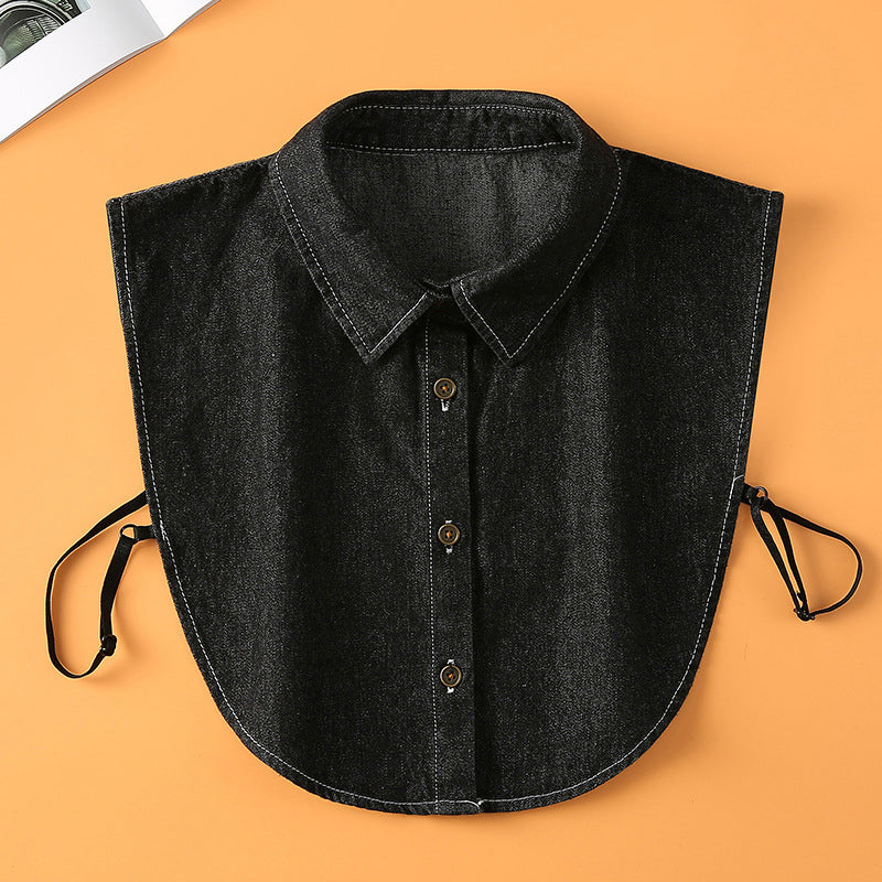 🔥2026 Hot Sale🔥Detachable Denim Fake Collar for Women