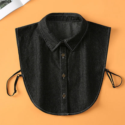 🔥2026 Hot Sale🔥Detachable Denim Fake Collar for Women