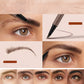 Define Brows & Eyes Instantly! 2-in-1 Waterproof Liquid Brow Pen