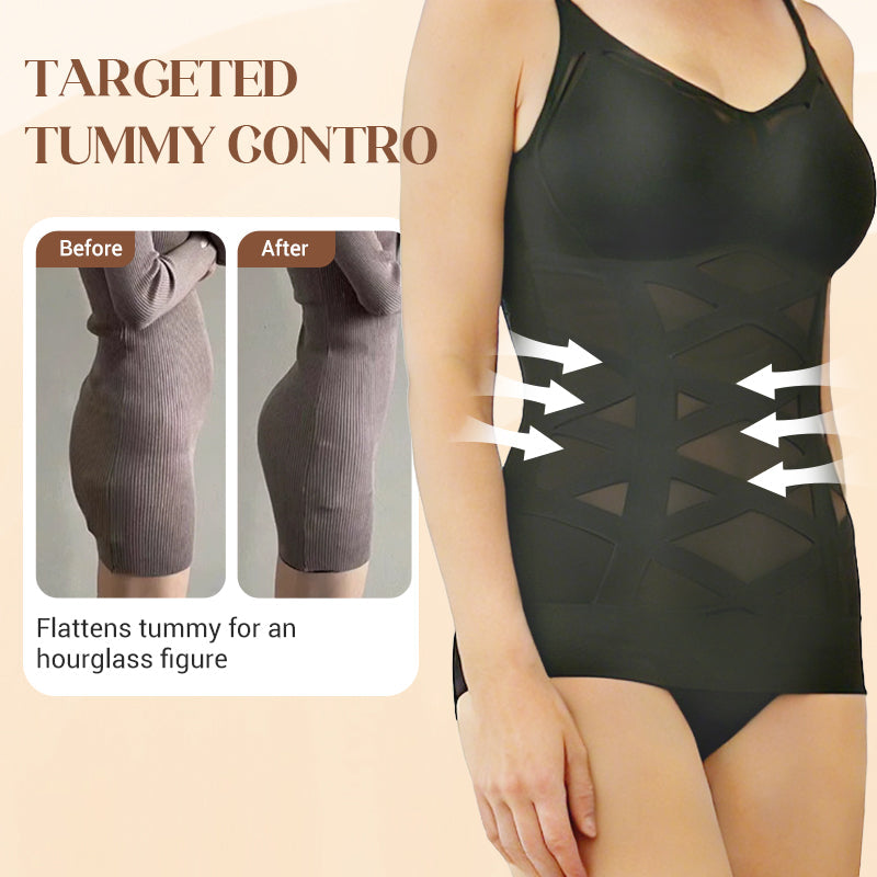 🔥New Arrivals✨Women's Seamless Shaping Camisole with Built-in Bra