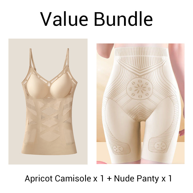 🔥New Arrivals✨Women's Seamless Shaping Camisole with Built-in Bra