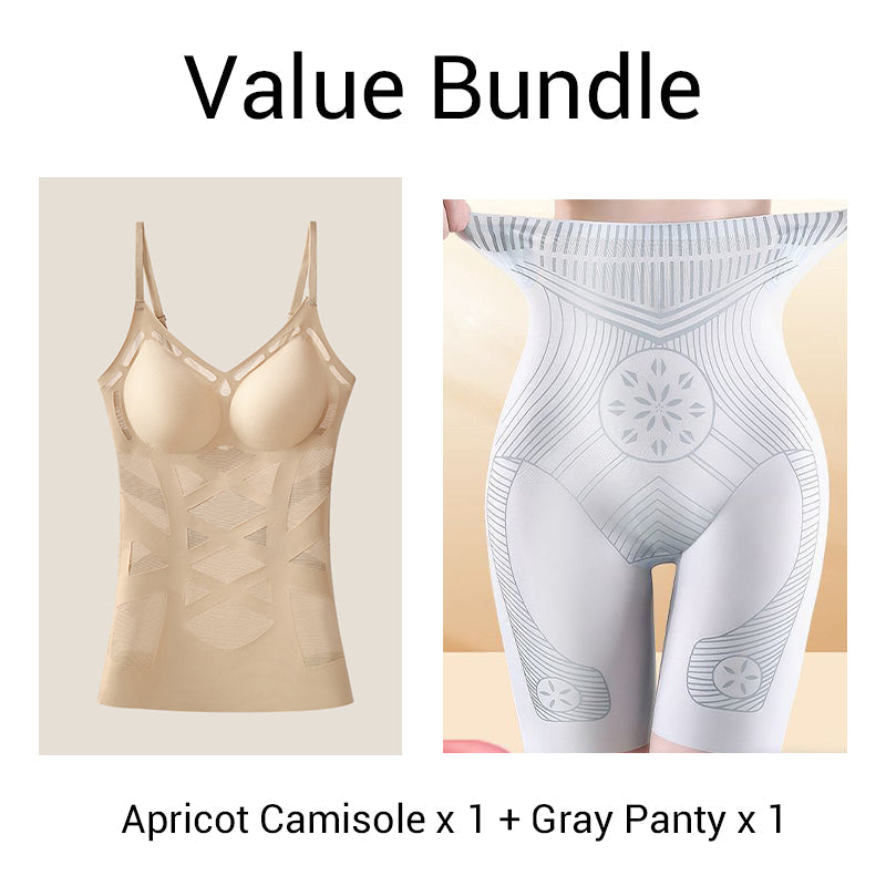 🔥New Arrivals✨Women's Seamless Shaping Camisole with Built-in Bra