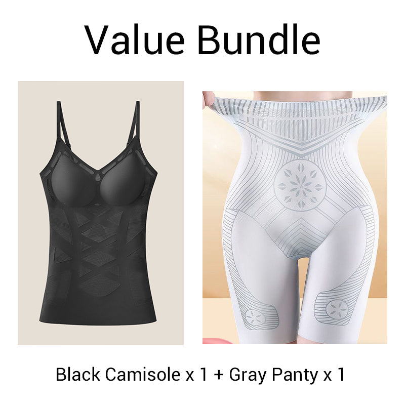 🔥New Arrivals✨Women's Seamless Shaping Camisole with Built-in Bra