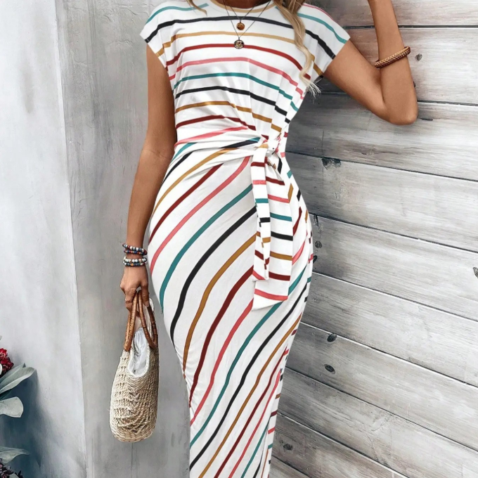 🥰Women's Elegant Tie Waist Dress
