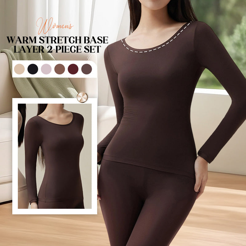 🔥HOT SALE 60%OFF🔥Women's Warm Stretch Base Layer 2-Piece Set