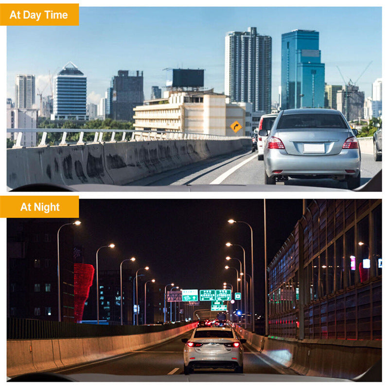 Record Every Angle Instantly! No-Blind Triple-Cam HD Dashcam