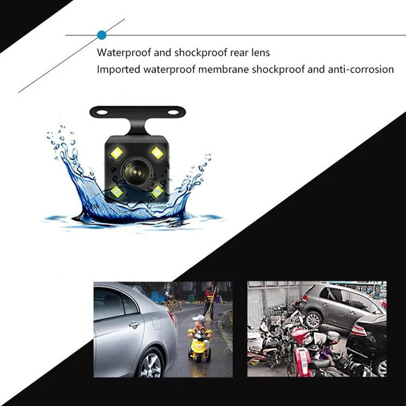 Record Every Angle Instantly! No-Blind Triple-Cam HD Dashcam