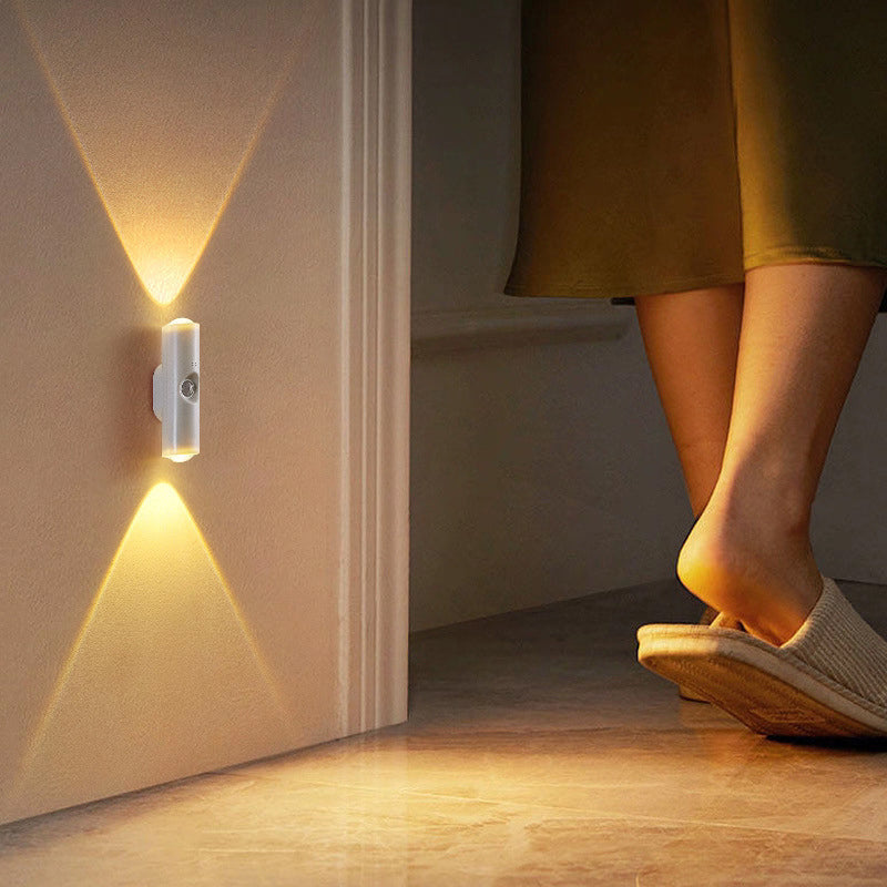Light Up Any Space Instantly! RGB Motion Sensor Magnetic LED Light