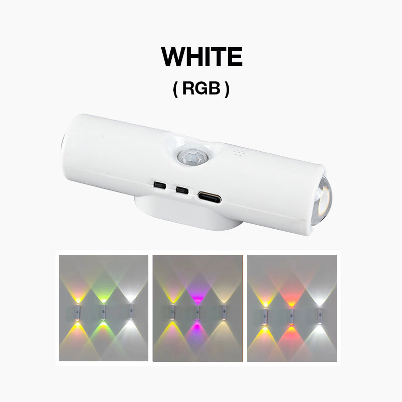 Light Up Any Space Instantly! RGB Motion Sensor Magnetic LED Light