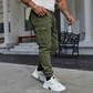 Men's Cargo Joggers – Drawstring Waist & Tapered Fit