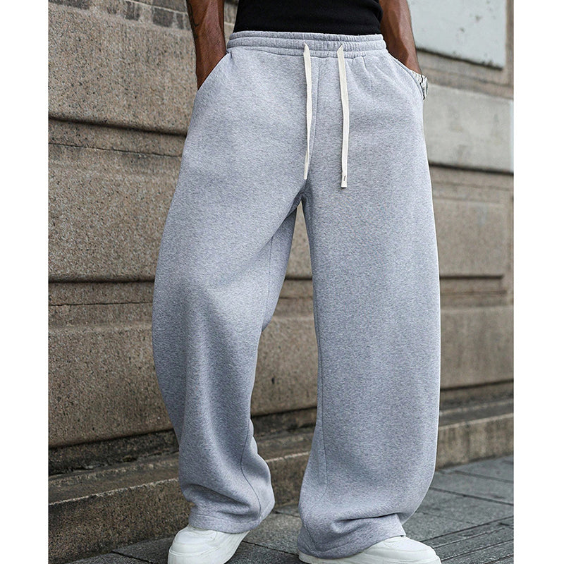 Wear All Day Instantly! No-Iron Loose Fit Drawstring Pants
