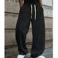 Wear All Day Instantly! No-Iron Loose Fit Drawstring Pants