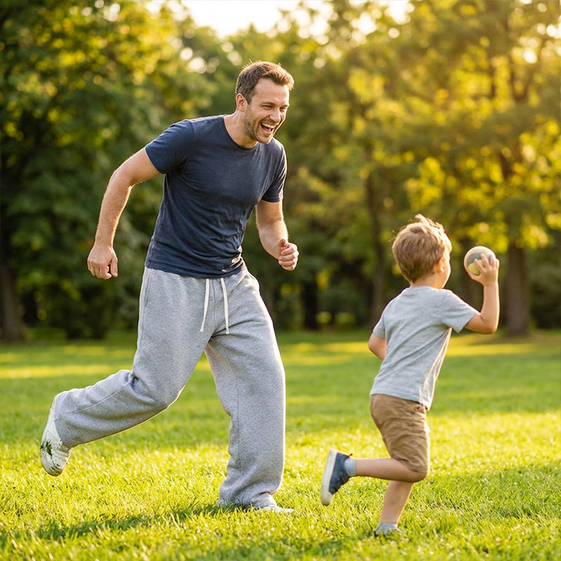 Men's Casual Comfortable Pants with Drawstring