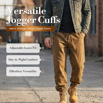 🎁2026 New Arrivals 50% OFF💥Men's Vintage Cargo Jogger Pants