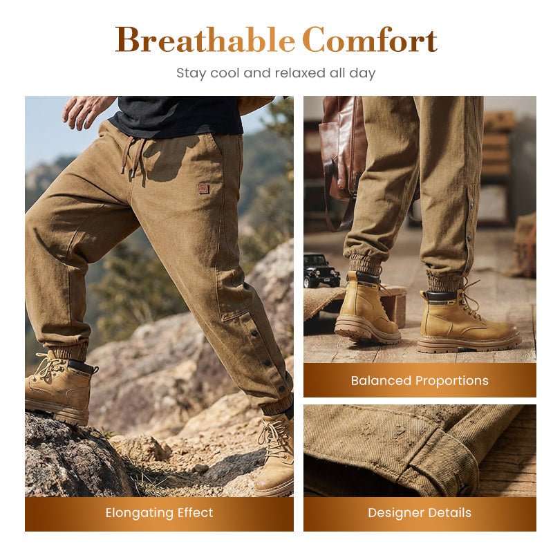 🎁2026 New Arrivals 50% OFF💥Men's Vintage Cargo Jogger Pants