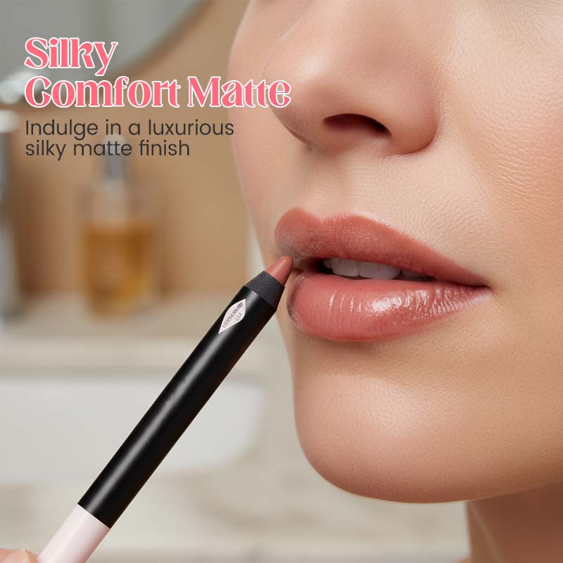 🔥 Hot Sale 🔥Dual-Ended Silky Soft-Matte Lip Liner
