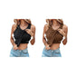 Women's Ribbed Tank Top with Shelf Bra