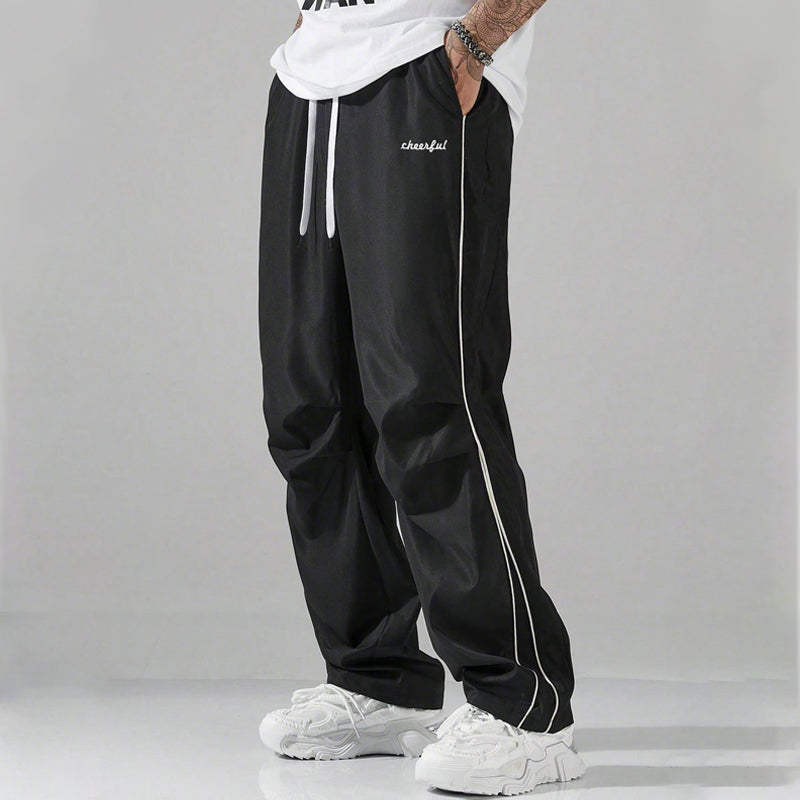 ✨Men's Side Stripe Drawstring Casual Pants