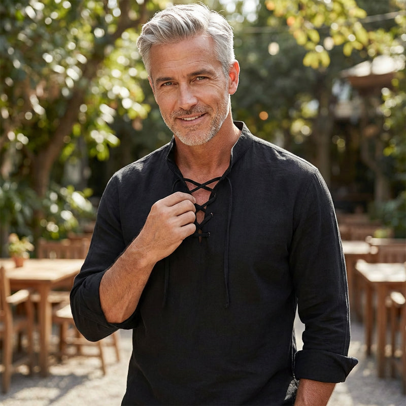 🔥Hot Sale Offers-Men's Casual Solid Color Shirt