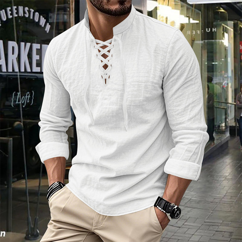🔥Hot Sale Offers-Men's Casual Solid Color Shirt