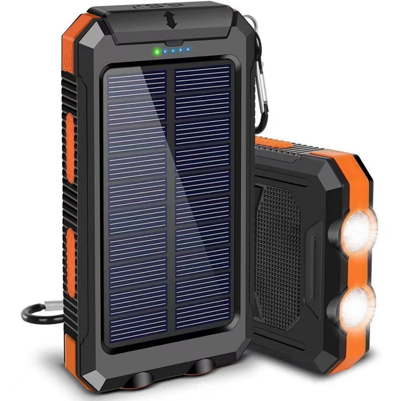 Charge Anywhere Instantly! Solar Power Bank