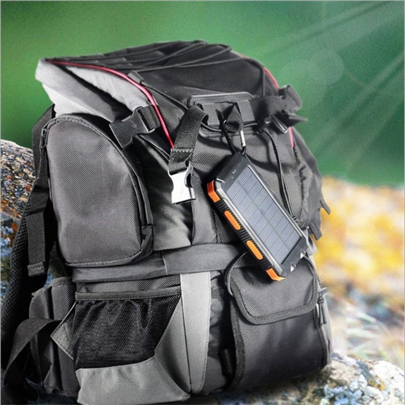 Charge Anywhere Instantly! Solar Power Bank