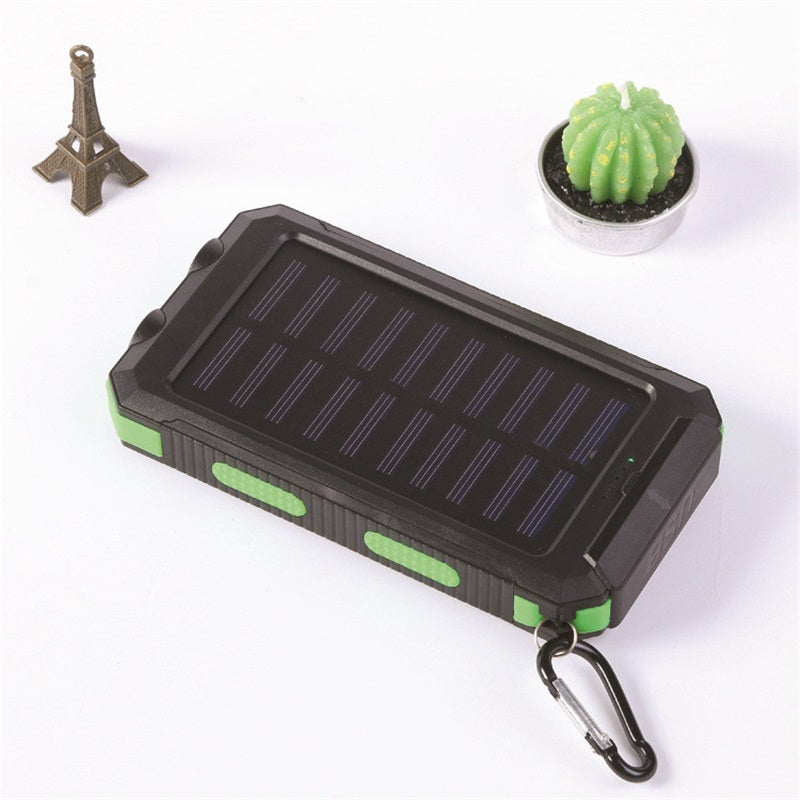 Charge Anywhere Instantly! Solar Power Bank